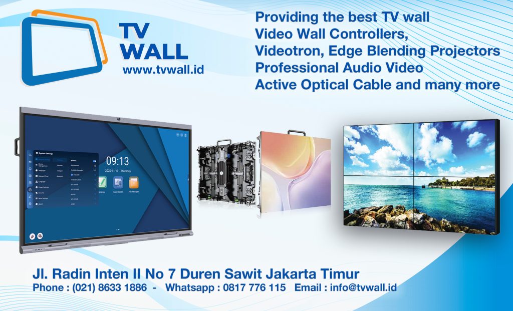 tv wall indonesia