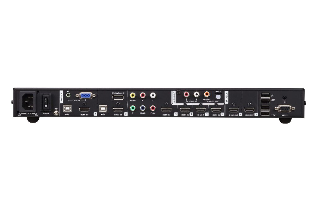 Dynamic 9×2 4K Presentation Matrix Switch