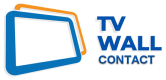 tv wall contact